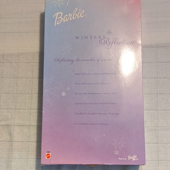 Barbie 2002 Winter's Reflection Mattel Doll - Picture 5 of 6